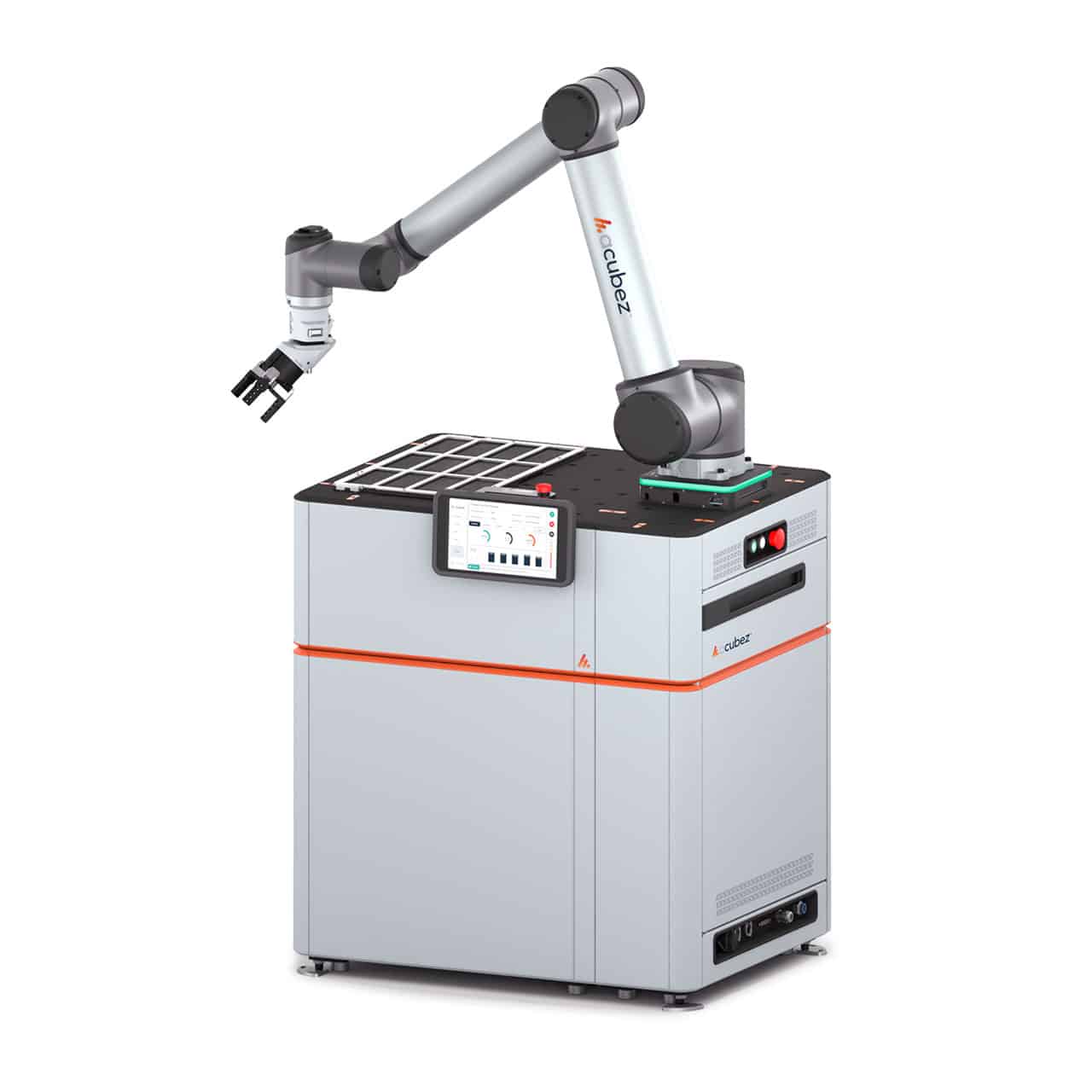 Robotic machine tending solution - automate CNC Lathe
