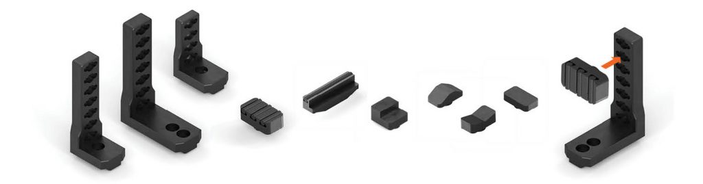 Acubez™ Gripper Inserts, End effectors and EOATS