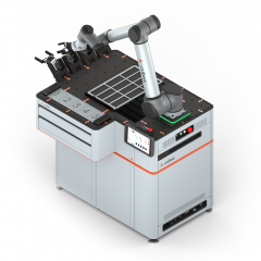 Automatisierte CNC Fertigung: Maschinenbestückung leicht gemacht mit Acubez™ 1000+ Fertigungsroboter